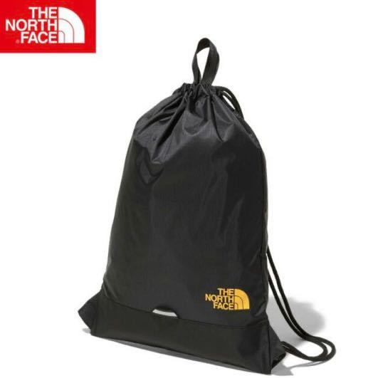 送料込　新品 ノースフェイス キッズ ナップサック ８Ｌ　プールバッグ リュック バッグ ブラック　黒色　バックパック
