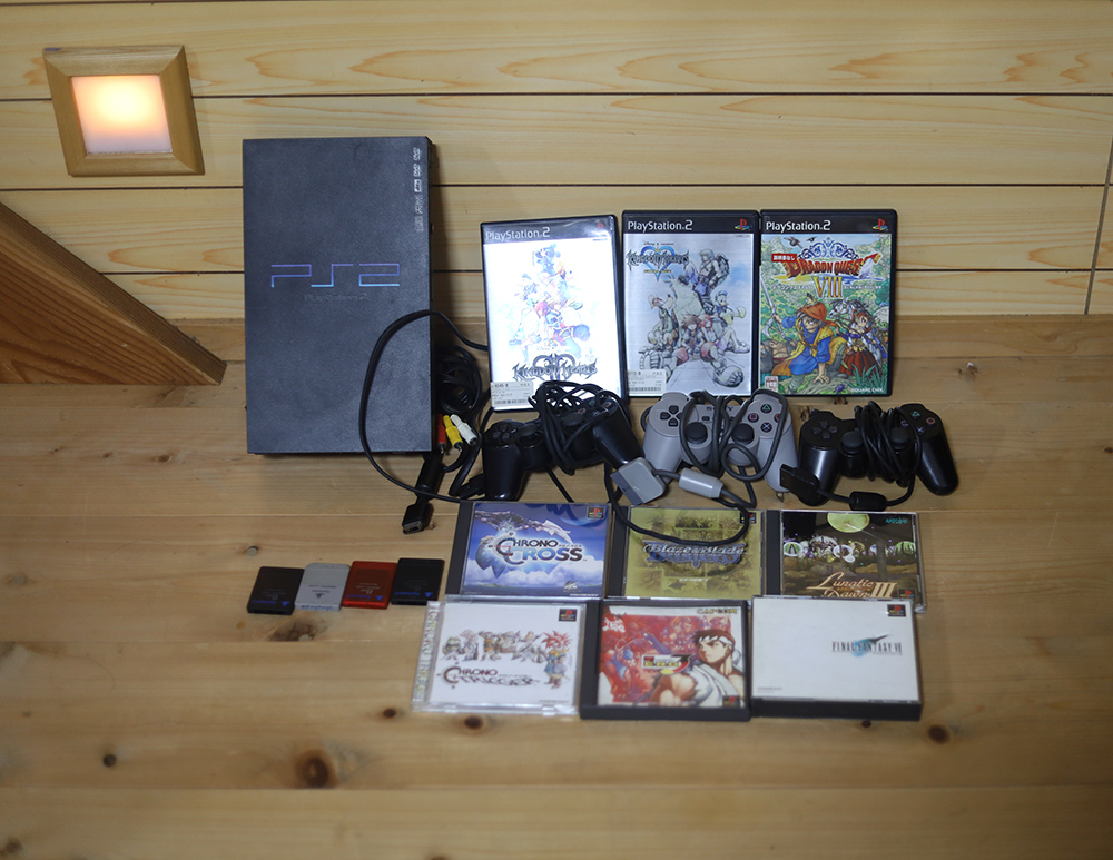 最終決算 PS2プレイステーション2本体+コントローラー+メモリーカード+