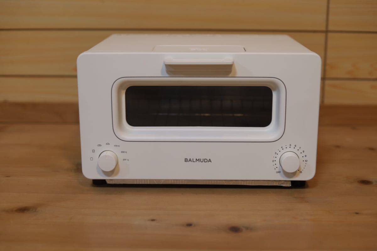 バルミューダ スチームオーブントースター BALMUDA The Toaster K01E-WS ホワイト