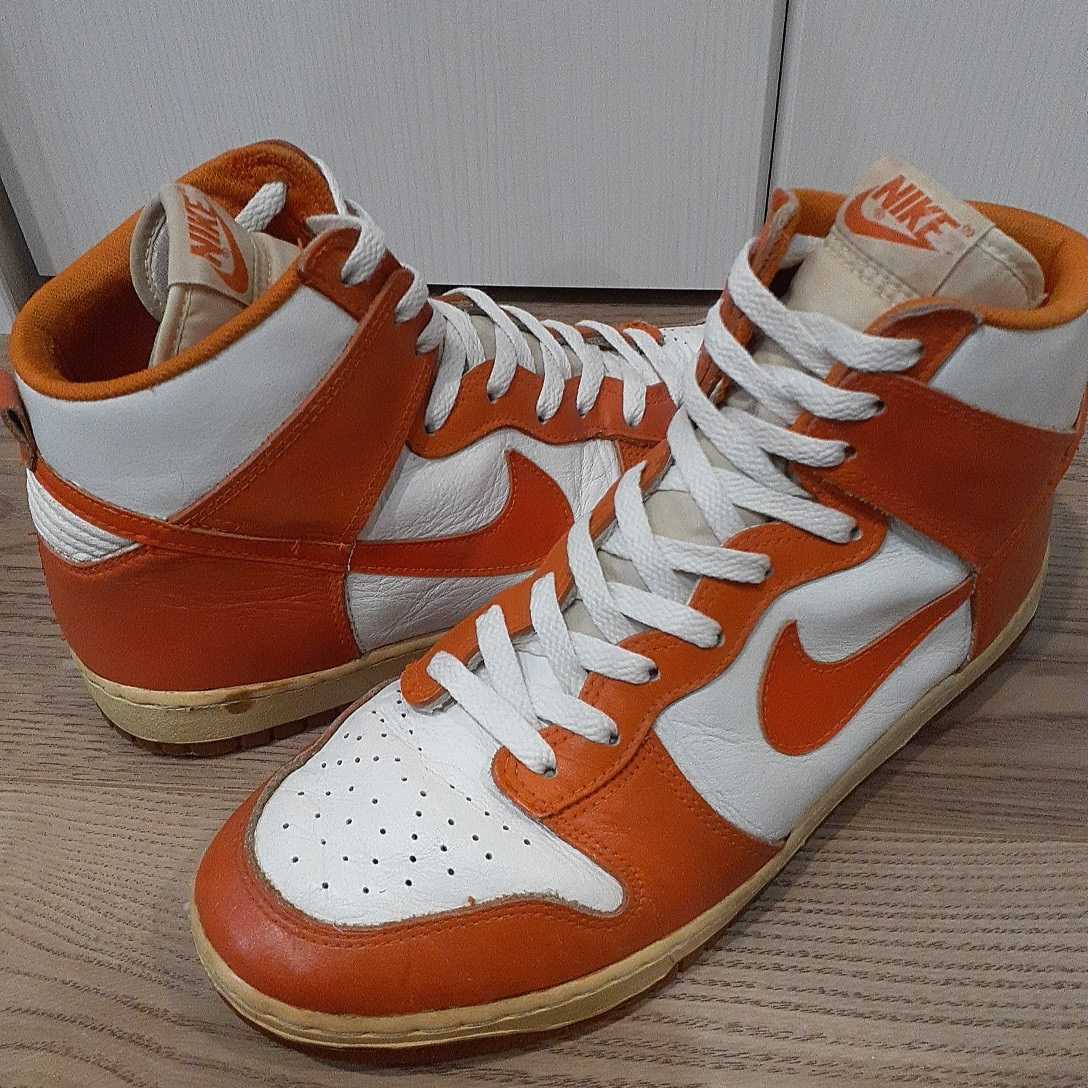 Yahoo!オークション - NIKE 85年製 DUNK HI Syracuse University Yahoo!オークション - NIKE 85年製 DUNK HI Syracuse University