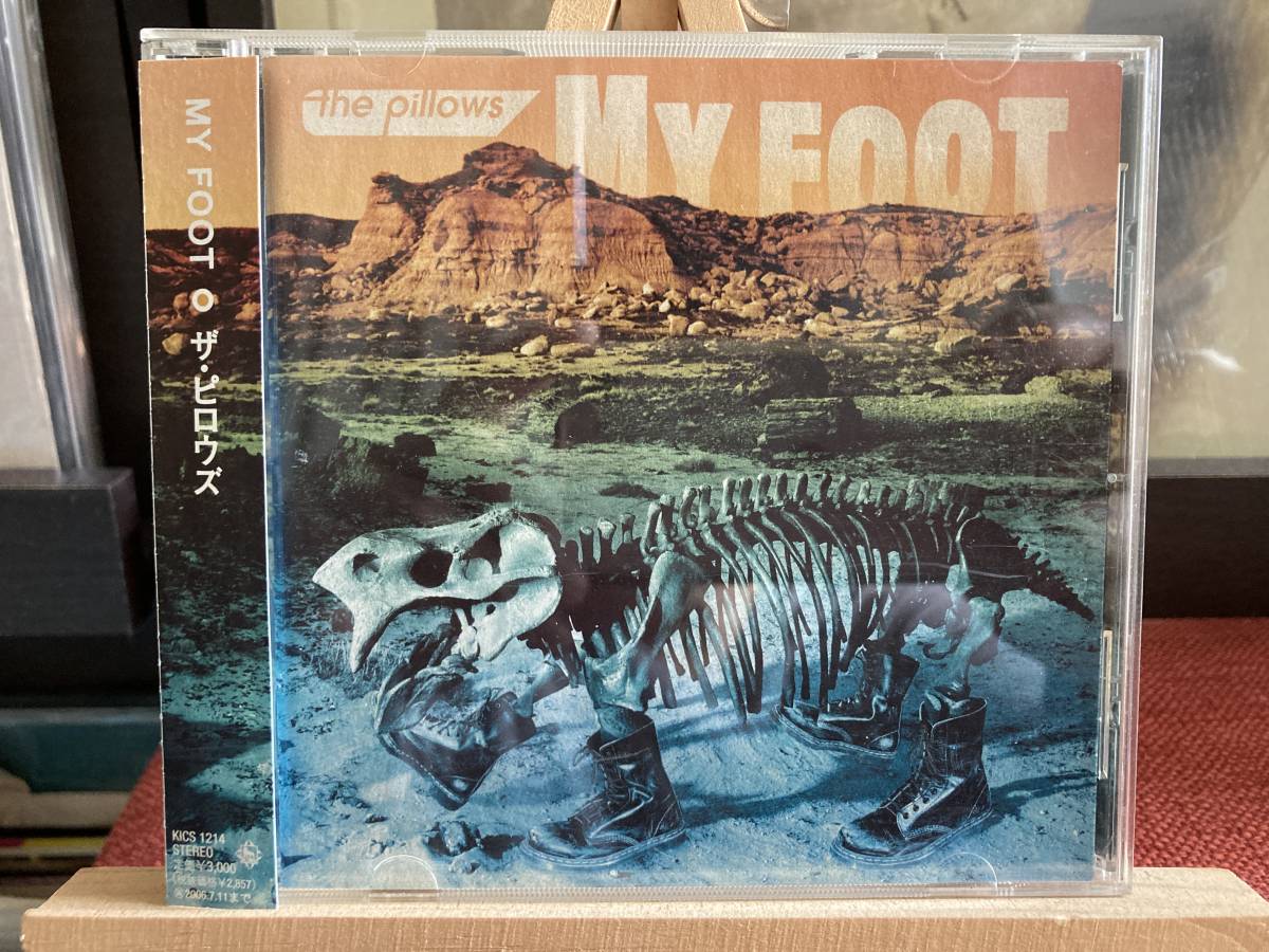 【CD】PILLOWS ピロウズ ☆ My Foot 06年 King Records ギターポップ 名盤 山中さわお 真鍋吉明 佐藤シンイチロウ 帯付き 良品_画像1