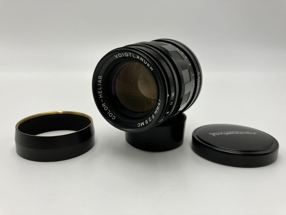 コシナ VOIGTLANDER COLOR HELIAR 75mm F2.5 MC フォクトレンダー