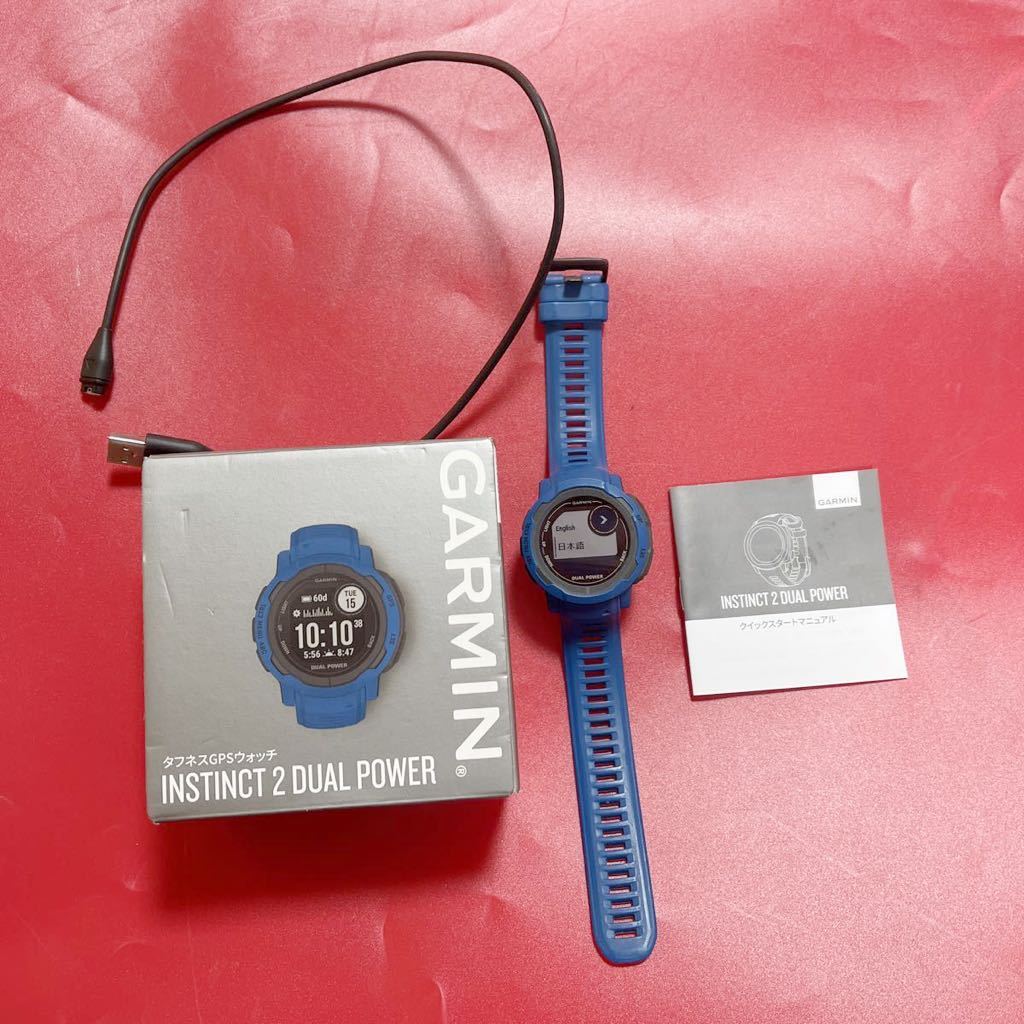 ガーミン スマートウォッチ ソーラーパワー Garmin INSTINCT 2 DUAL