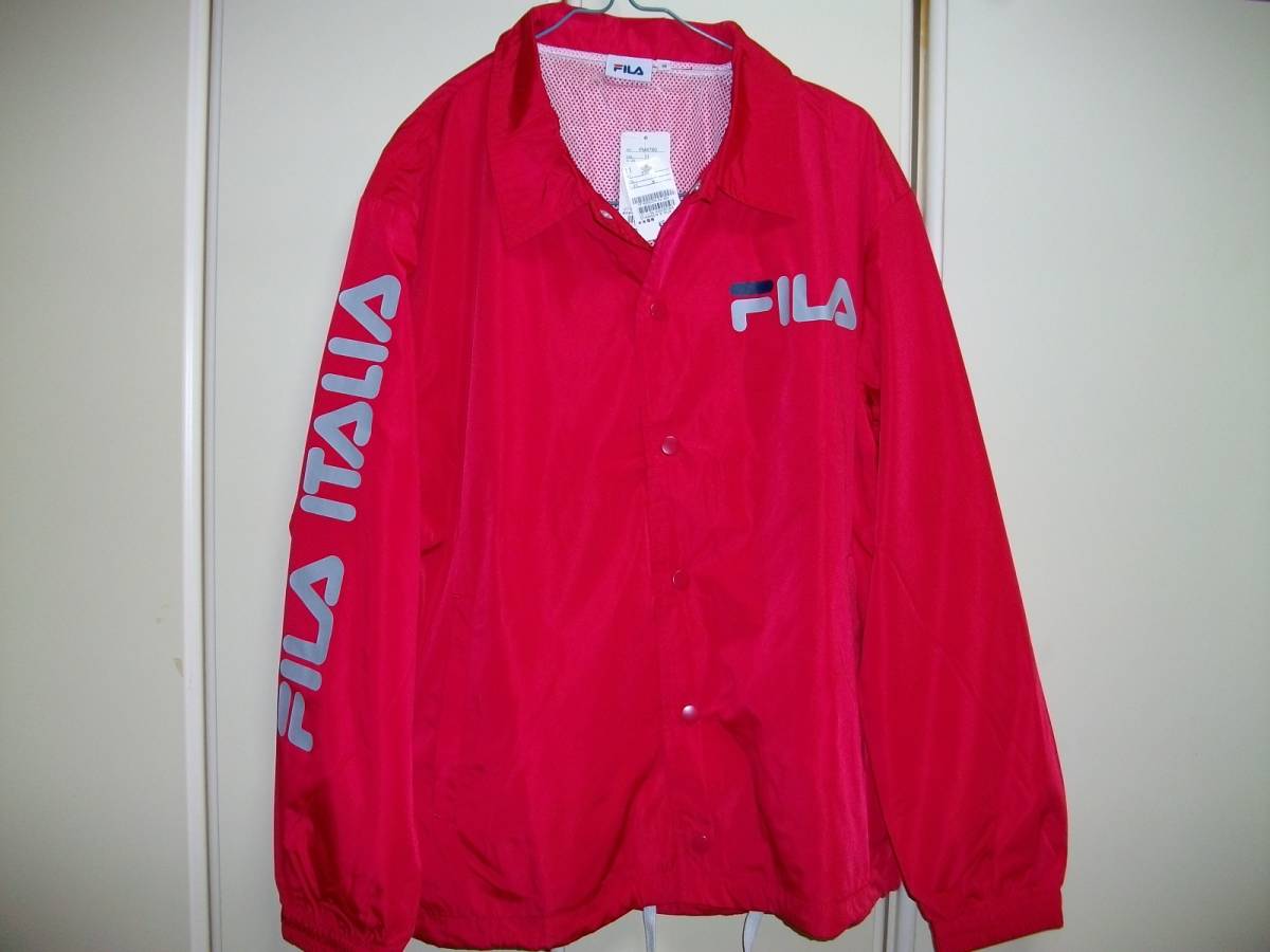 FILA ITALIA フィラロゴ ナイロンジャケット Mサイズ 新品_画像1