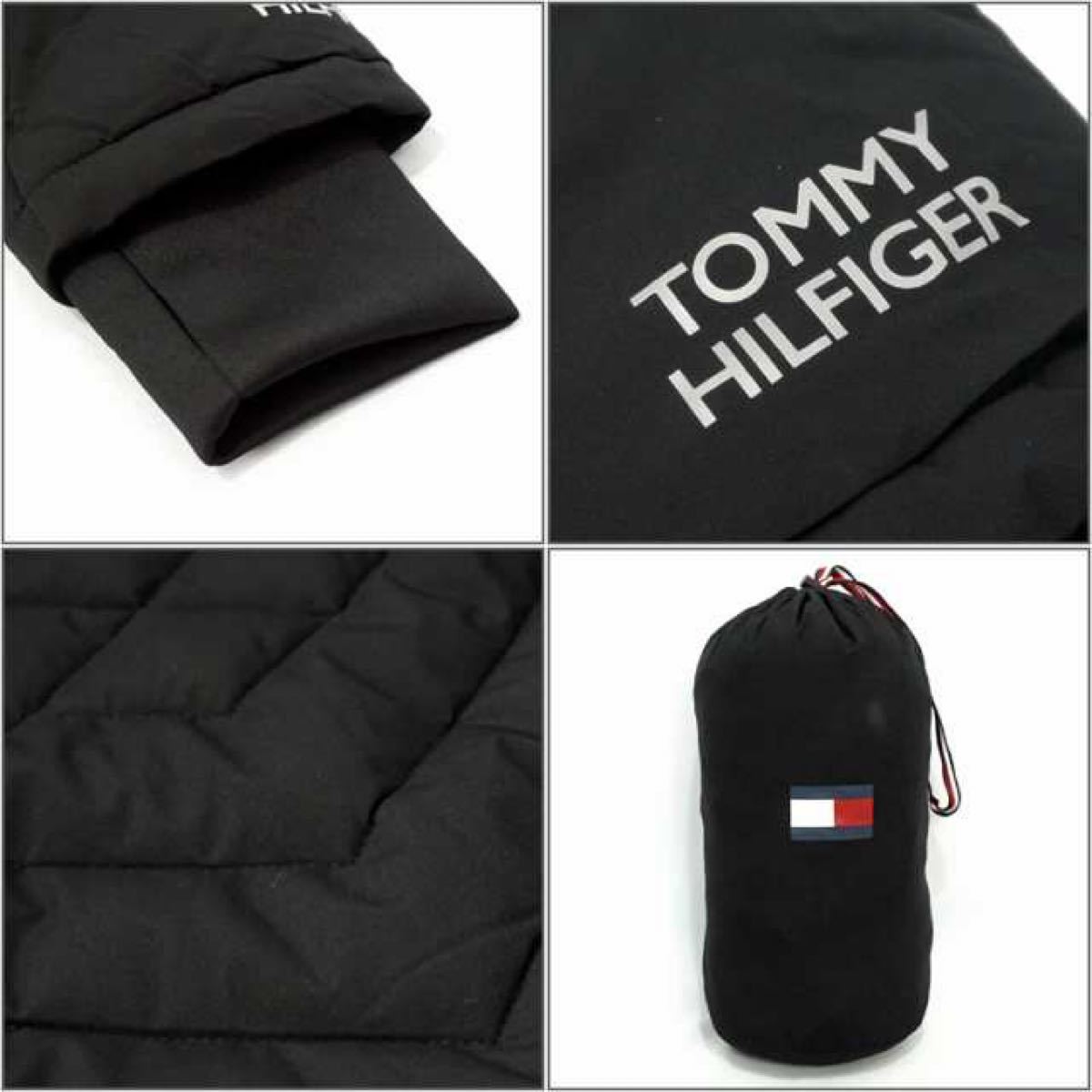 【新品】トミーヒルフィガー　ダウンジャケット　 TOMMY HILFIGER  Mサイズ　ブラック