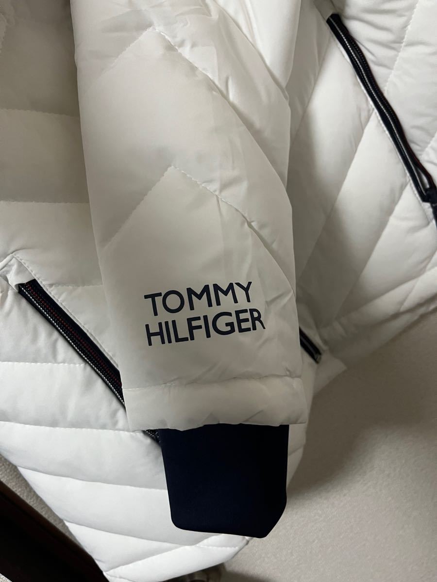 【新品】トミーヒルフィガー　ダウンジャケット　 TOMMY HILFIGER  Sサイズ　ホワイト