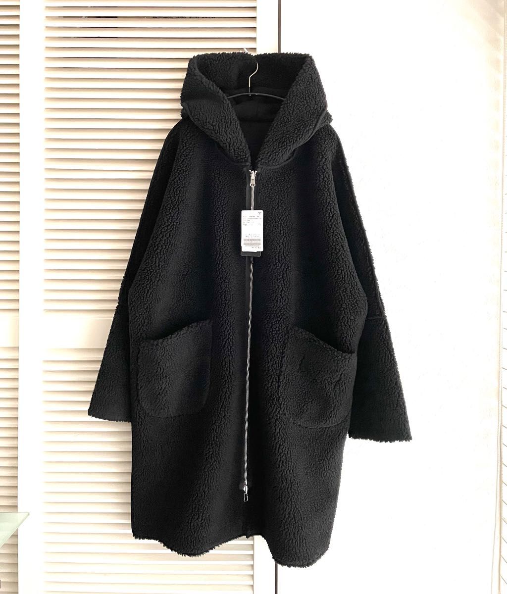 Lou Andrea ルーアンドレア Mouton Fake Food coat ムートンフェイク