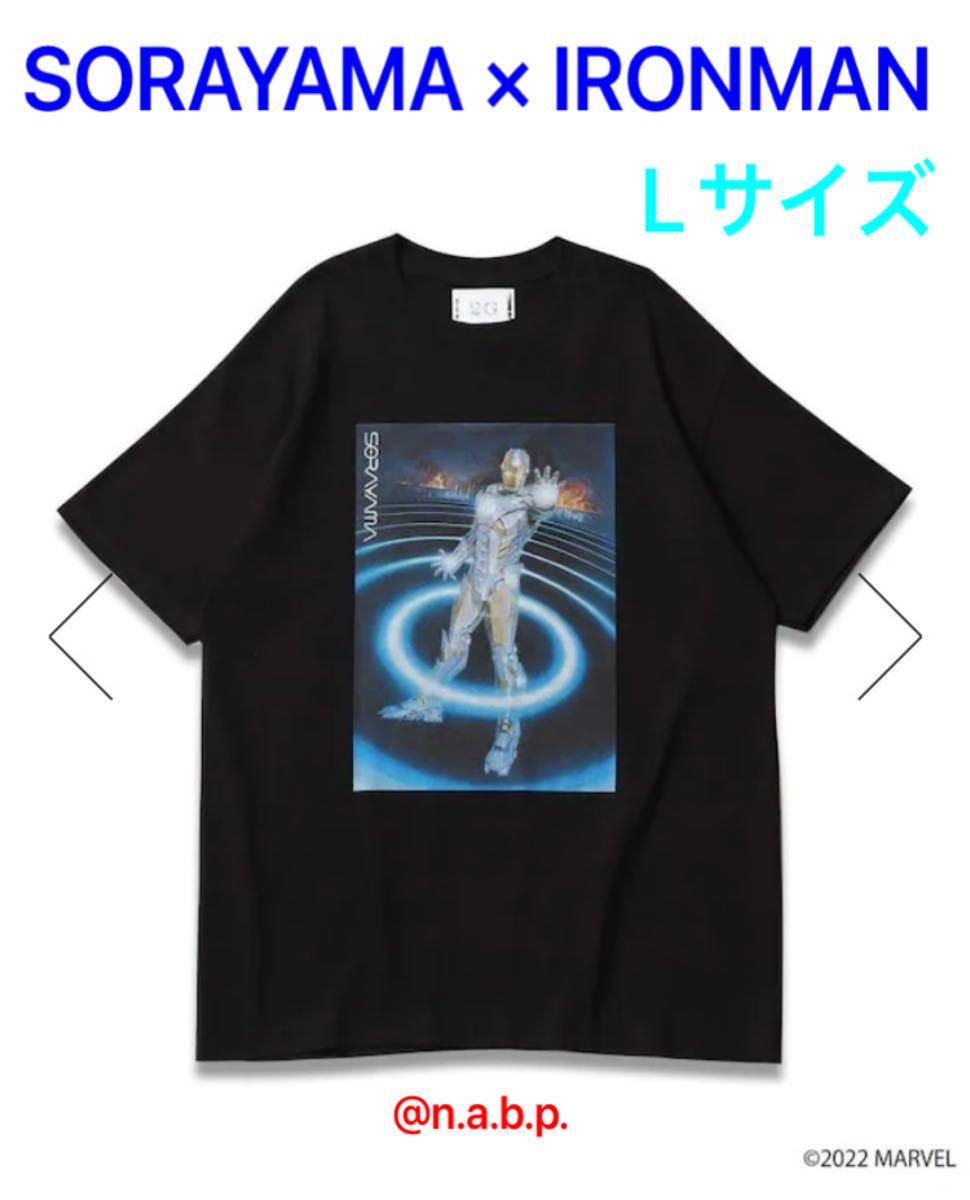 【50%OFF】 SORAYAMA × IRONMAN TEE 空山基 × アイアンマン Tシャツ / ブラック / L イラスト、キャラクター 【50%OFF】 SORAYAMA × IRONMAN TEE 空山基 × アイアンマン Tシャツ / ブラック / L イラスト、キャラクター