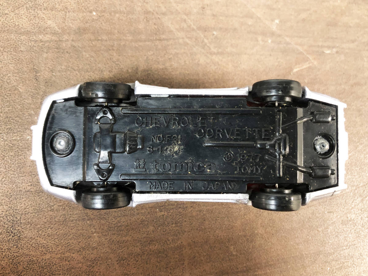 ☆希少☆TOMICA トミカ 青箱☆CHEVROLET CORVETTE 1/64 シボレー