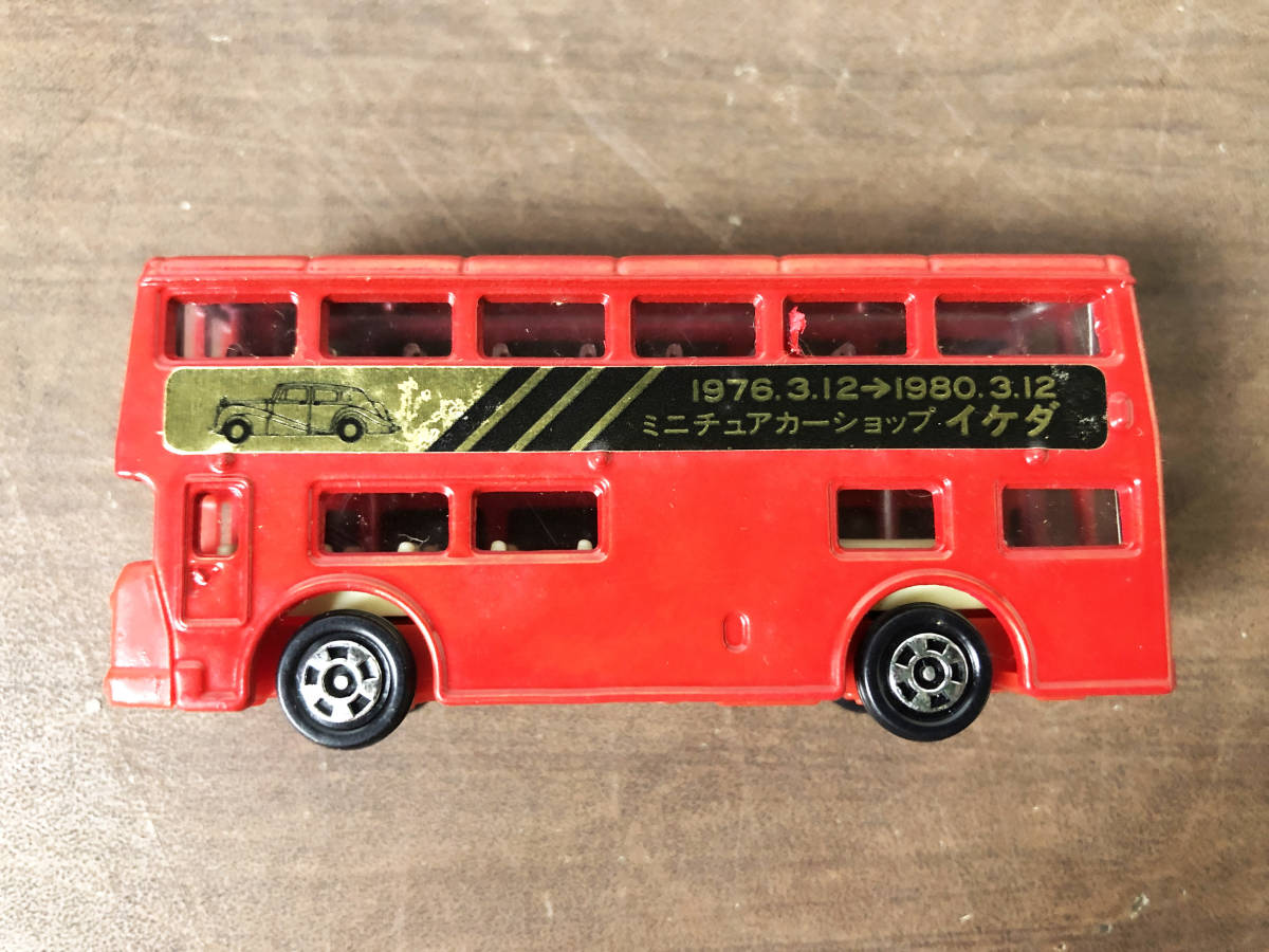 ☆TOMICA トミカ☆青箱☆ロンドンバス 1/130 ミニチュアカーショップ