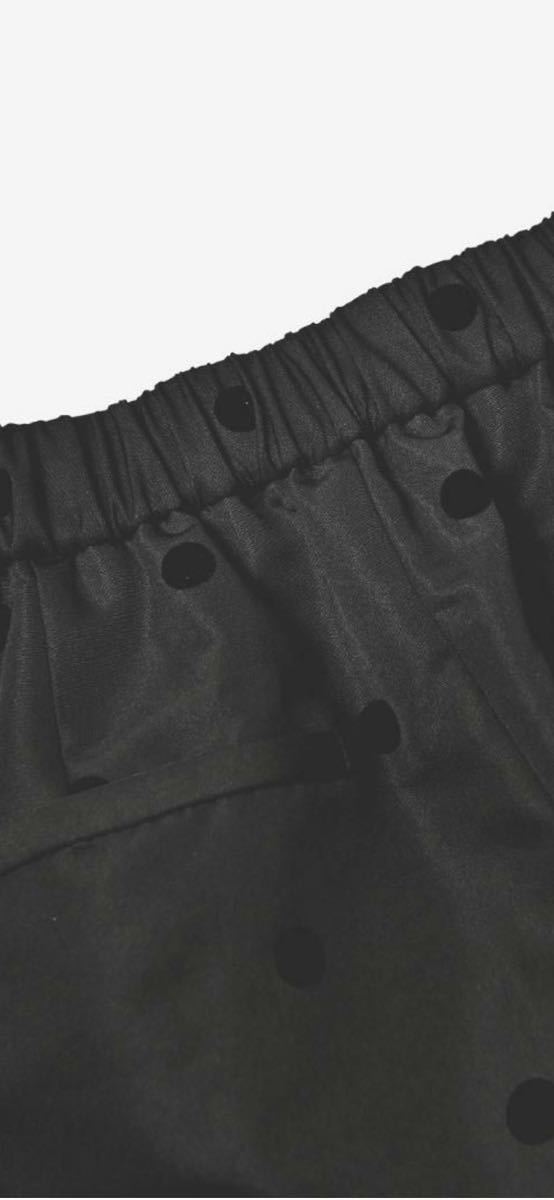 タグ付き maison de Dolceフロッキードットパンツ サイズs(Sサイズ