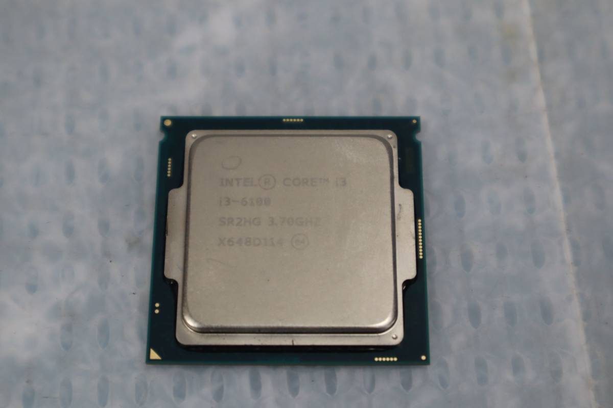 C8707 K L Intel CPU Core i3-6100 3.70 GHz/LGA1151_画像1