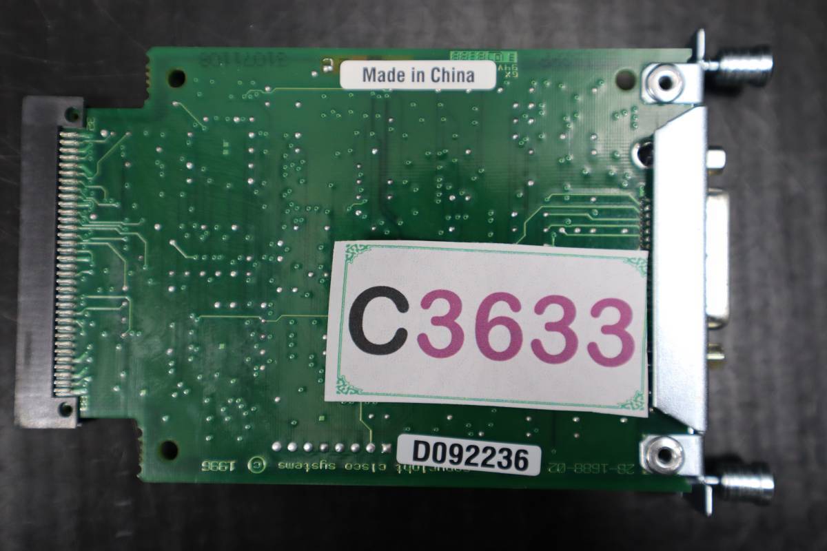 C3633 K Cisco HWIC-1FE ONE 10/100 ROUTED PORT シスコ_画像7