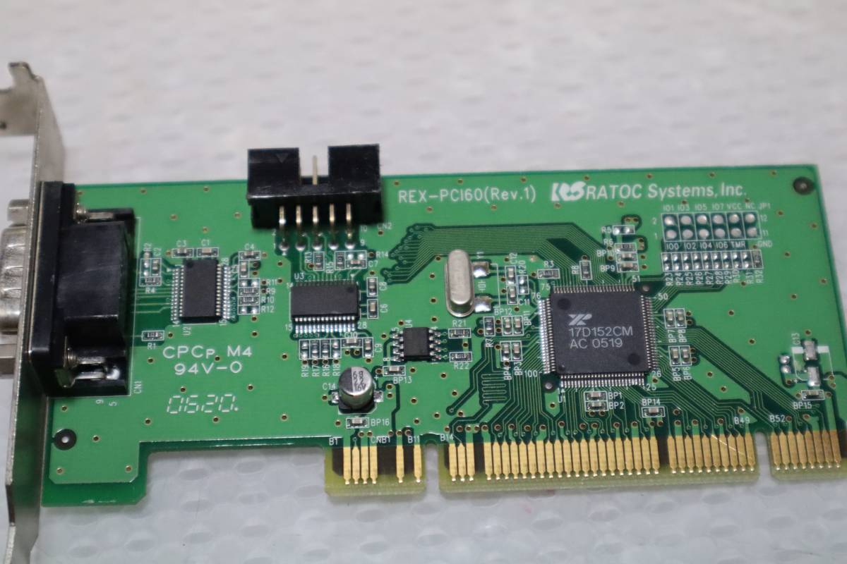 C4240 K L ラトックシステム RS232C PCI Board REX-PCI60_画像1