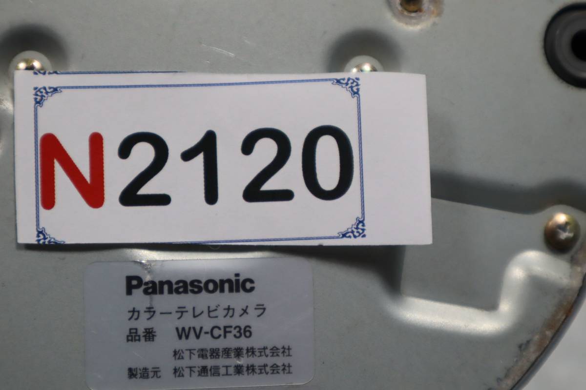 N2120 n L　3個セット Panasonic カラーテレビカメラ　WV-CF36_画像7