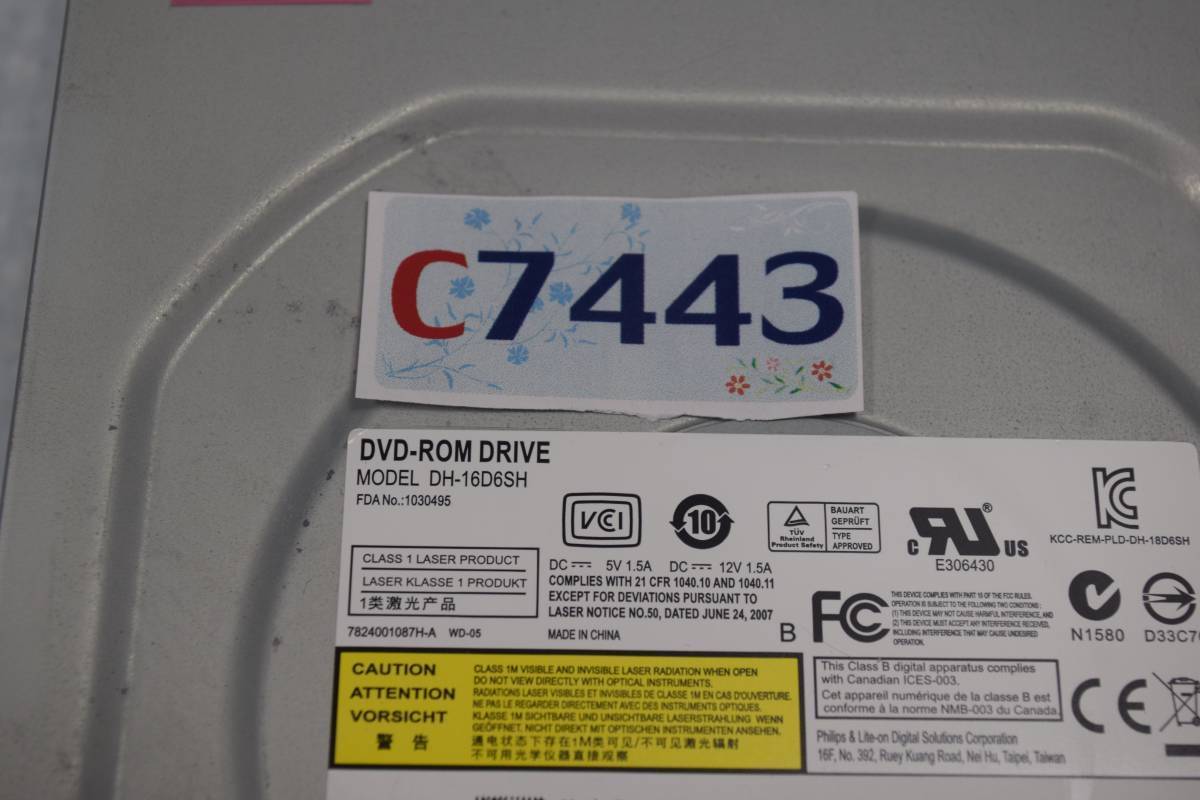 C7443 K L DELL Vostro230 DVD-ROM DH-16D6SH