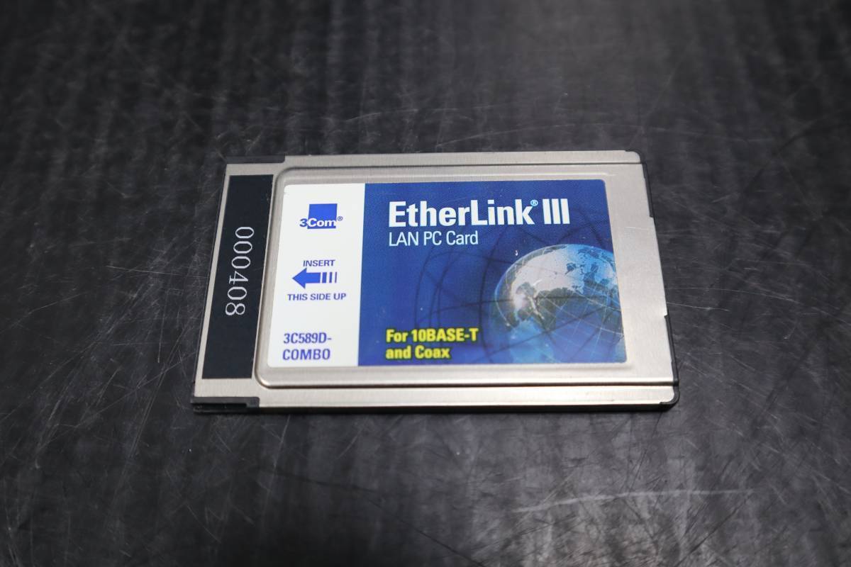 C3592 K L 3Com Etherlink3 3c589D LAN PC CARD