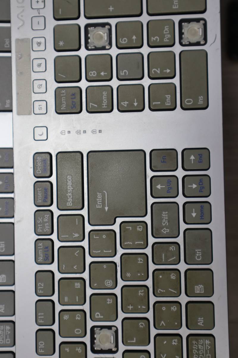 C1869 ★* 【7個セット】 SONY VAIO 純正 USB接続 日本語キーボード VGP-UKB3JP ★_画像5