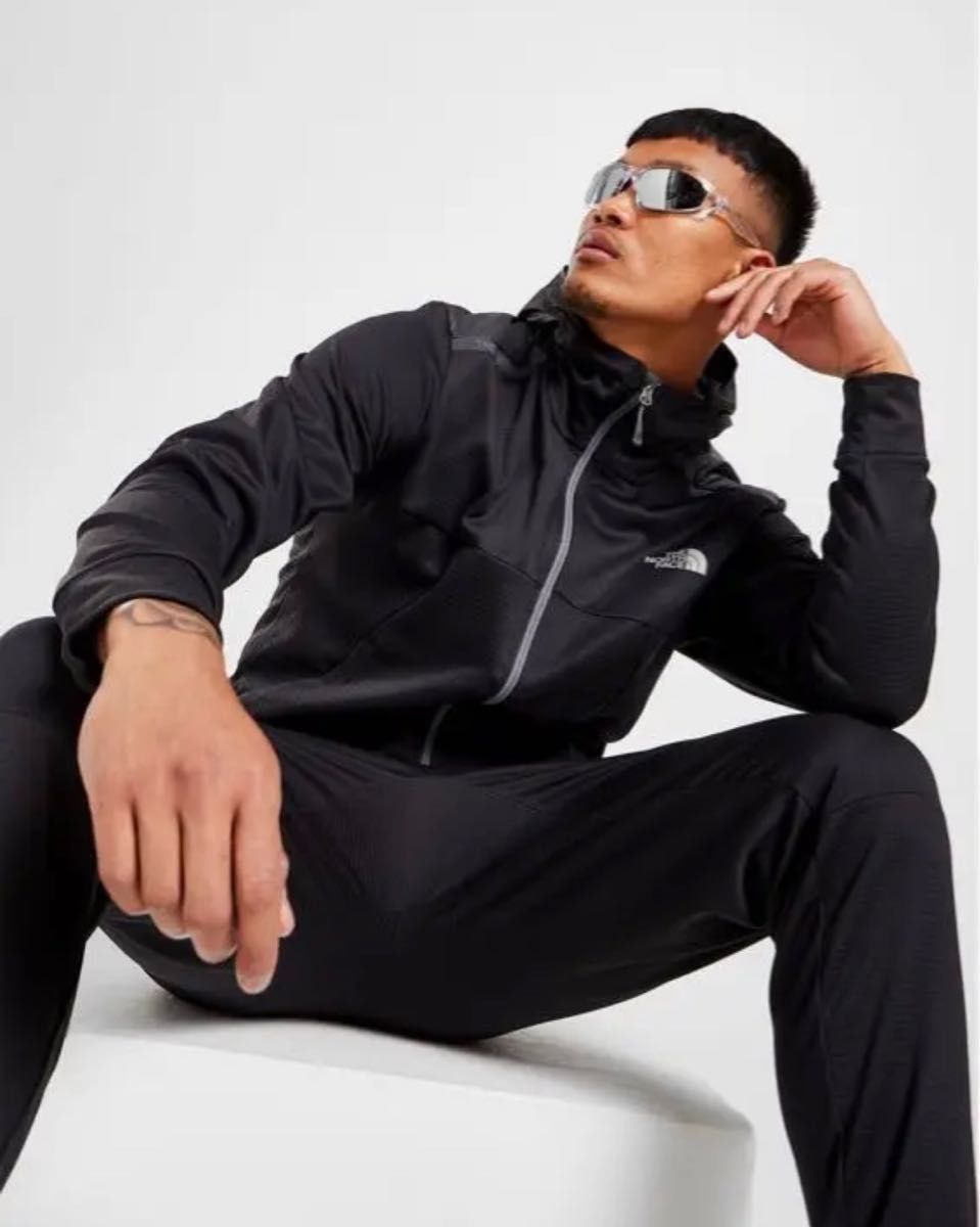 海外限定】TNF ジャージ セットアップ メンズ ブラック Mサイズ