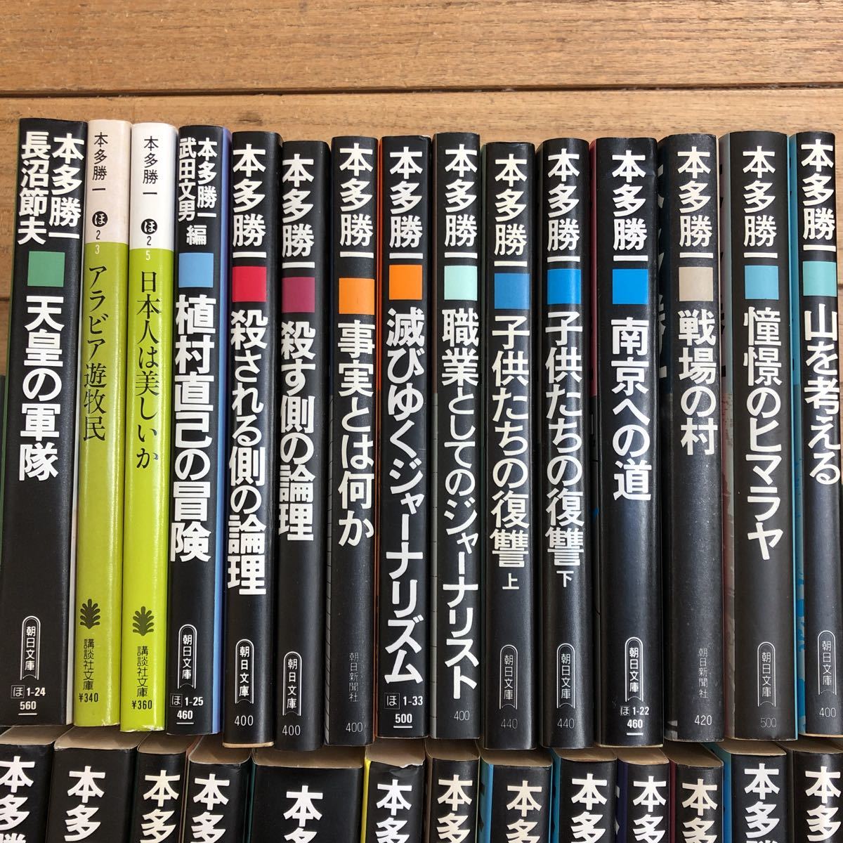 X Sh 本多勝一 文庫本 不揃い28冊まとめ 朝日文庫 講談社文庫 植村直己の冒険 殺す側の論理 事実とは何か 子供たちの復讐 日本環境報告 他 雑学 知識 売買されたオークション情報 Yahooの商品情報をアーカイブ公開 オークファン Aucfan Com