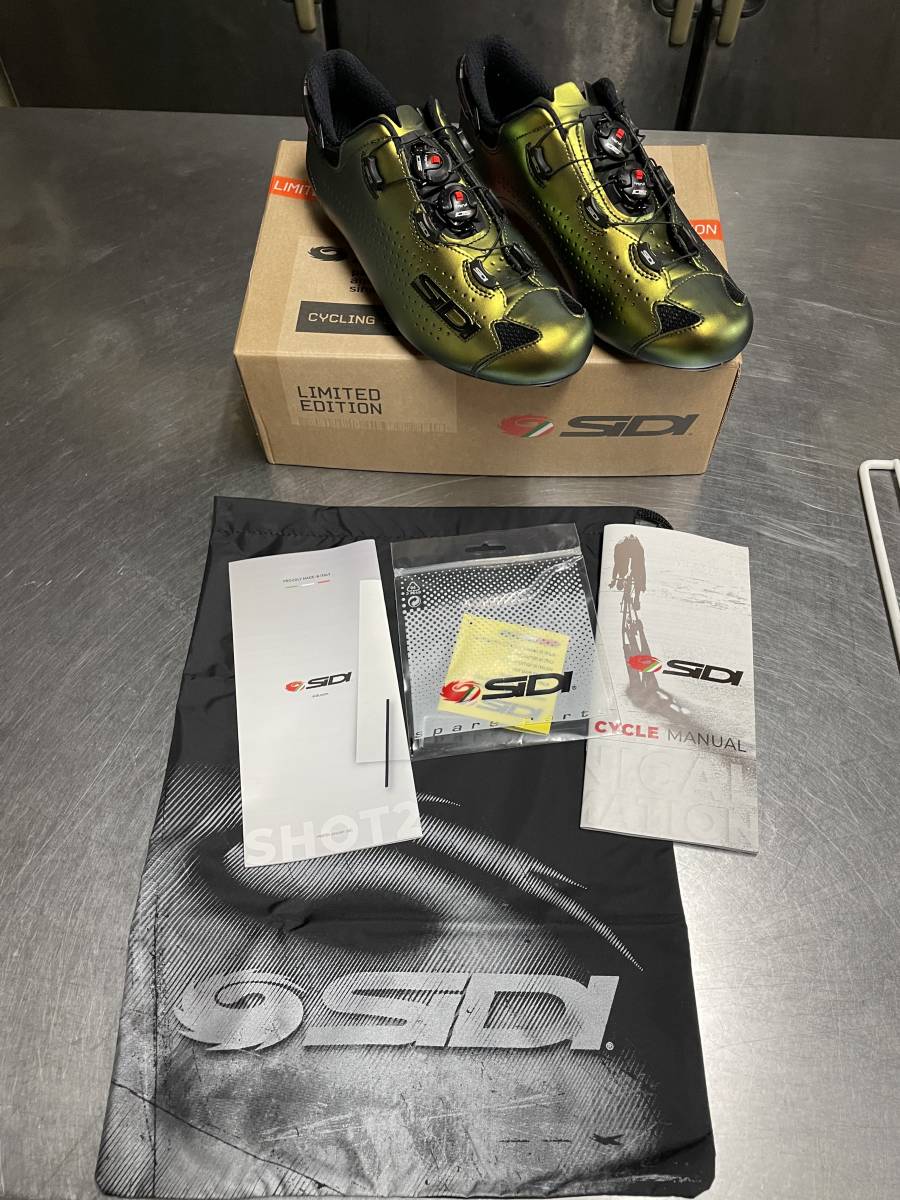 SIDI SHOT2 LIMITED EDITION GOLD/SILVER 42.5 26.25cm相当 SIDI SHOT2 LIMITED EDITION GOLD/SILVER 42.5 26.25cm相当