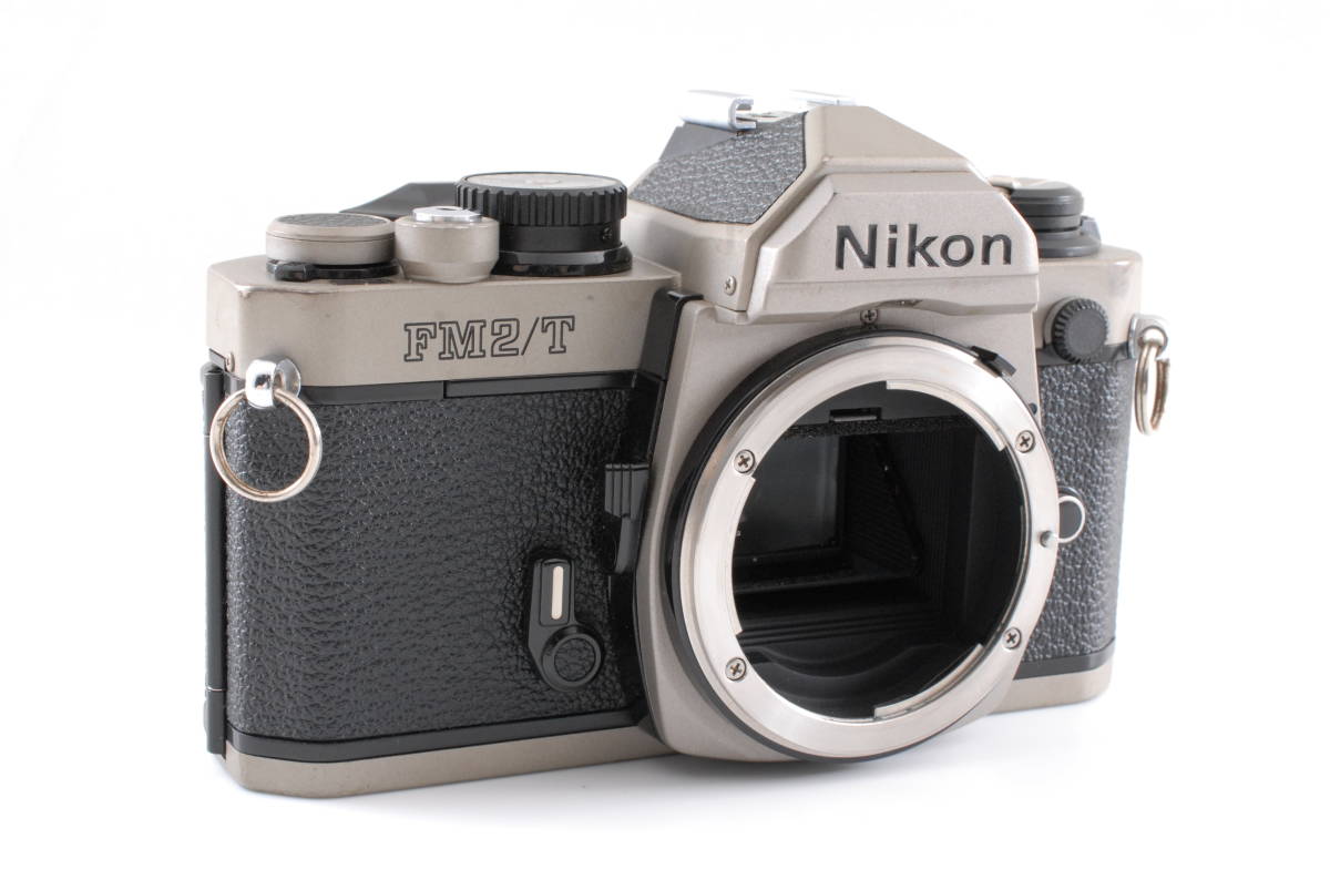 【美品 保障付 動作確認済】Nikon New FM2/T Titanium 35mm Film SLR Camera Body ニコン Q4119@yE_画像3