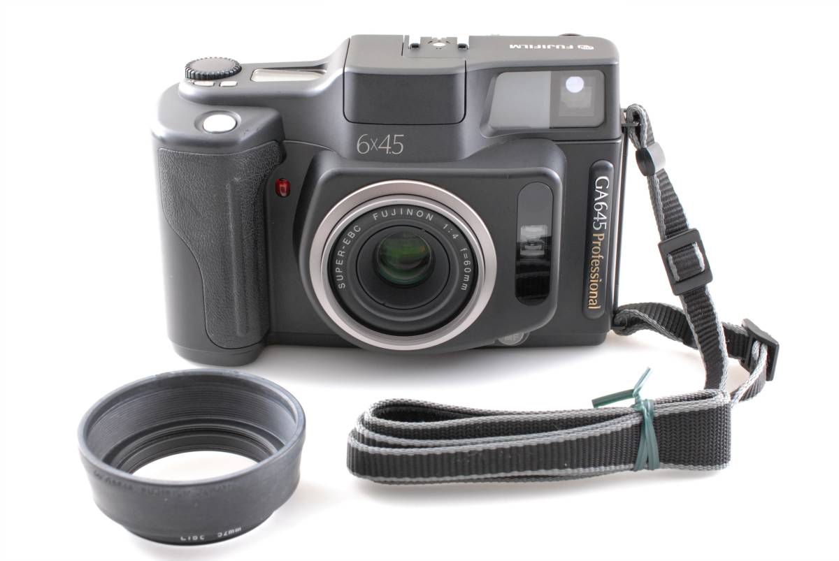 【美品 保障付 動作確認済】Fujifilm GA645 Pro 6x4.5 Body Count 020 w/ FUJINON 60mm f/4 富士フイルム Q4020@6t