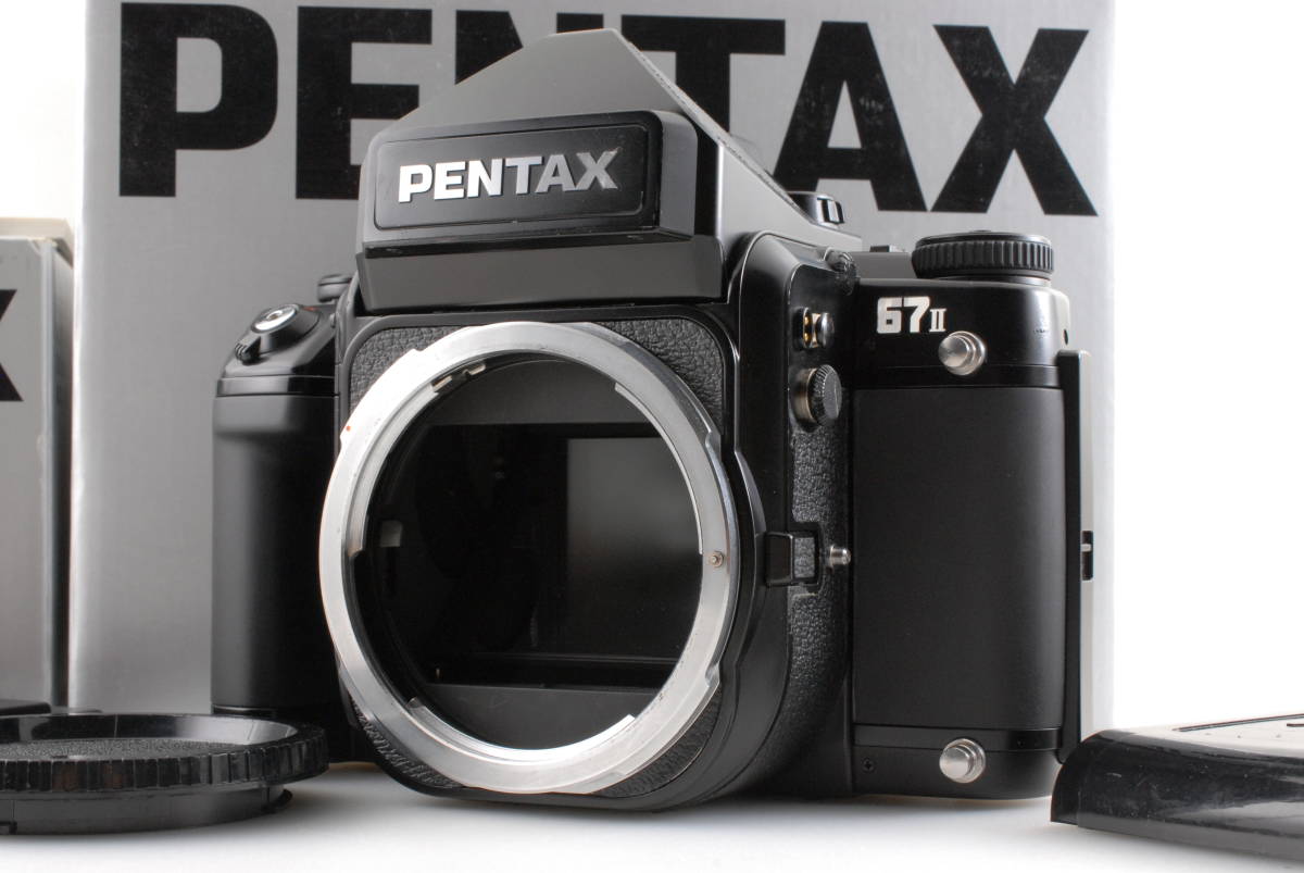 【美品 保障付 動作確認済】Pentax 67 II AE Finder Medium Format Film Camera Body ペンタックス Q4366@wlの画像1