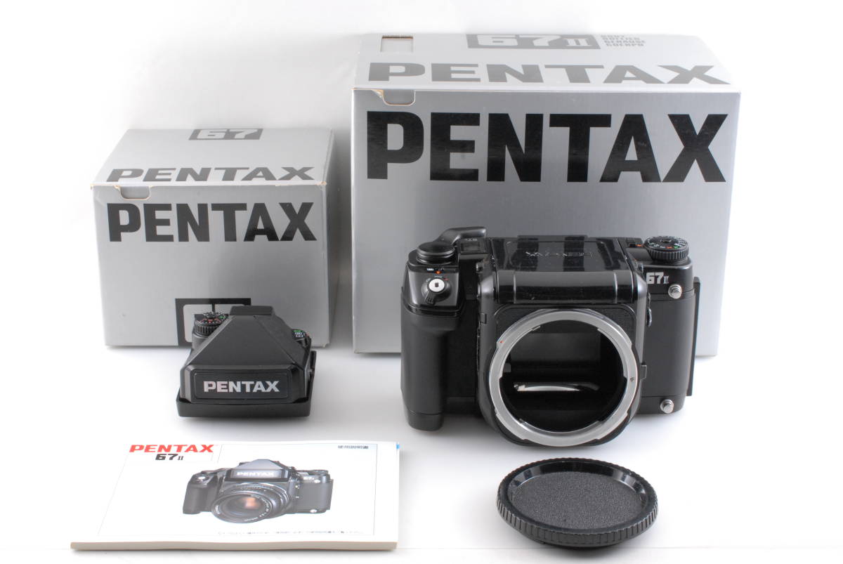 【美品 保障付 動作確認済】Pentax 67 II AE Finder Medium Format Film Camera Body ペンタックス Q4366@wlの画像2