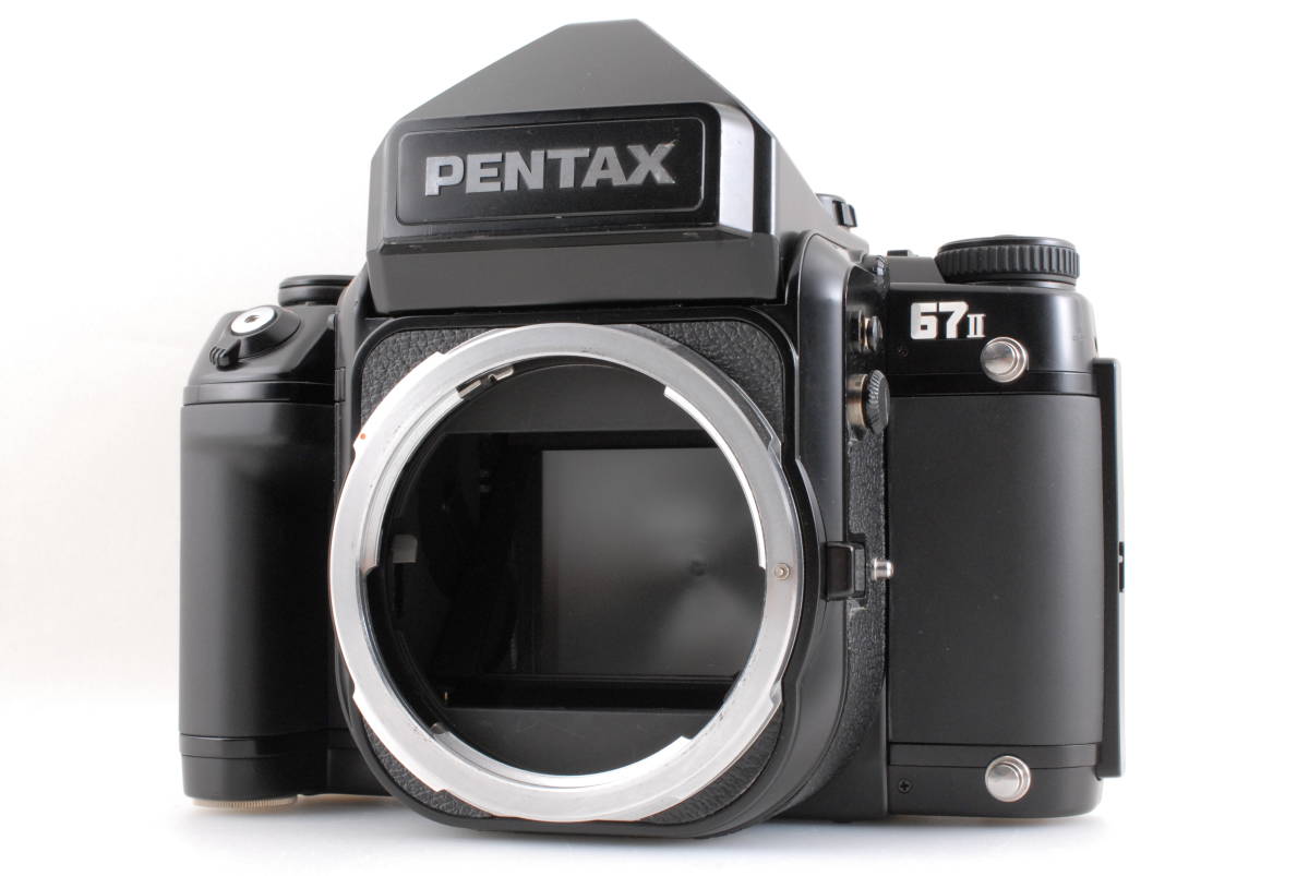 【美品 保障付 動作確認済】Pentax 67 II AE Finder Medium Format Film Camera Body ペンタックス Q4366@wlの画像3