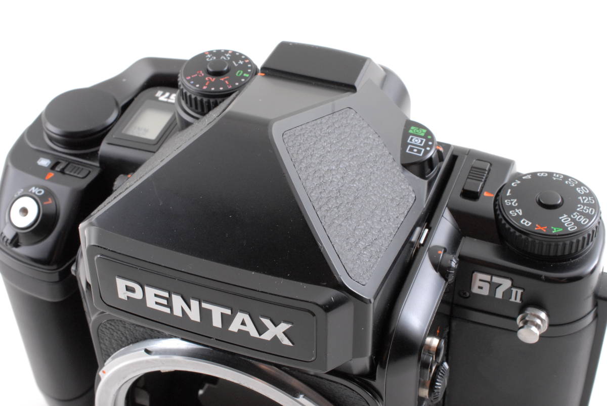 【美品 保障付 動作確認済】Pentax 67 II AE Finder Medium Format Film Camera Body ペンタックス Q4366@wlの画像5