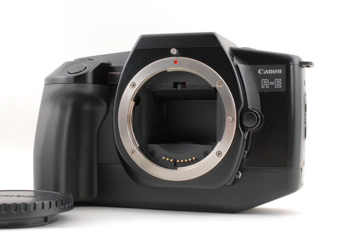 【ほぼ未使用 保障付 動作確認済】Canon R-E SLR Film Camera Black Body キヤノン Q3868@ng