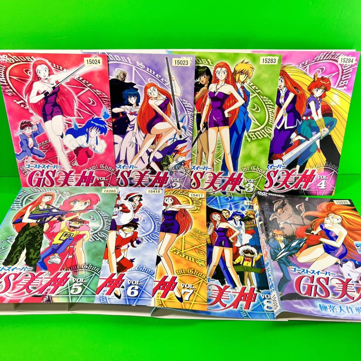 百貨店 GS ゴーストスイーパー 美神 劇場版 全1 DVD 9巻セット 
