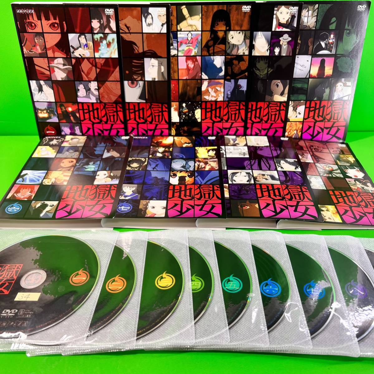 地獄少女 全9巻 + 二籠 全8巻 + 三鼎 全9巻 全26巻セット DVD