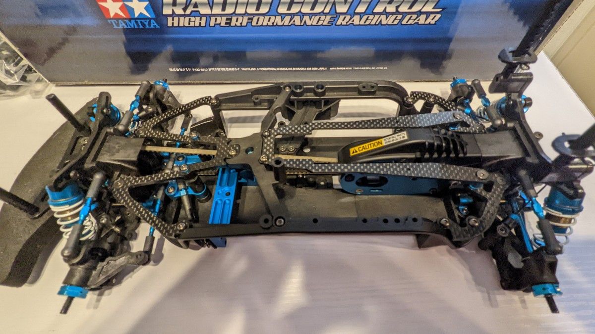 タミヤ ラジコン TA07R シャーシ スペアパーツ付 ラジコン ラジコン