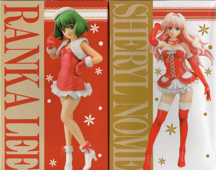 バンプレストDXフィギュアX,masコスチューム《ランカ・リー＆シェリル・ノーム》