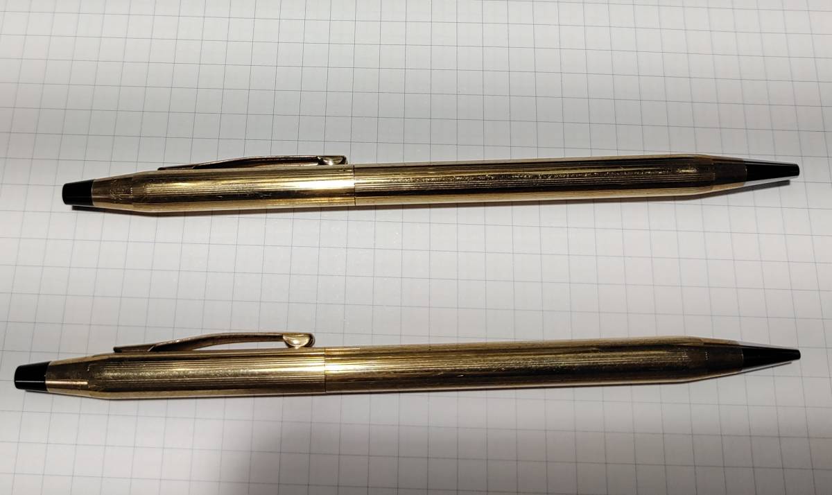 クロス ボールペン シャープペン セット【CROSS 金メッキ クラシックセンチュリー 】