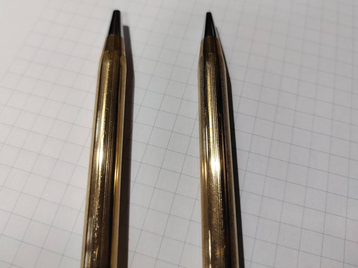 クロス ボールペン シャープペン セット【CROSS 金メッキ クラシックセンチュリー 】