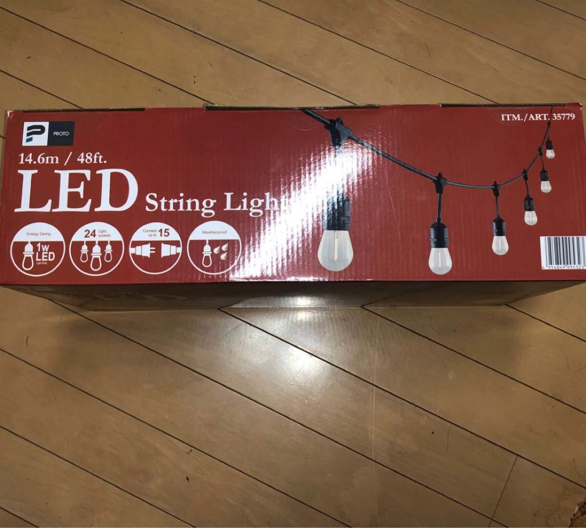 直営店に限定 コストコ LEDストリングライト 24球 蛍光灯/電球