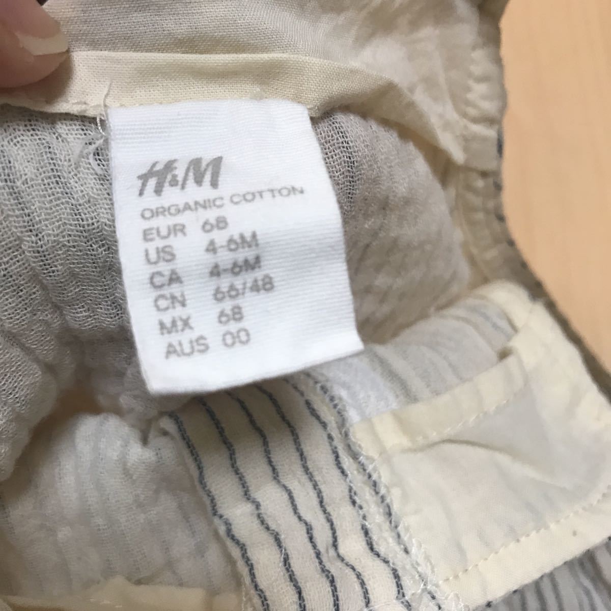 a29 ベビー　70サイズ　ズボン　長ズボン　セット　短パン　セット　h&m つなぎ_画像4