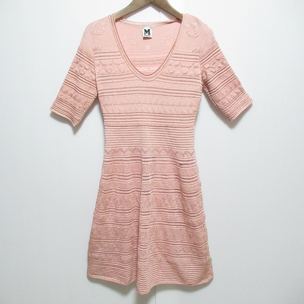 シンプルでおしゃれ 美品 MISSONI ミッソーニ ワンピース ドレス ラメ