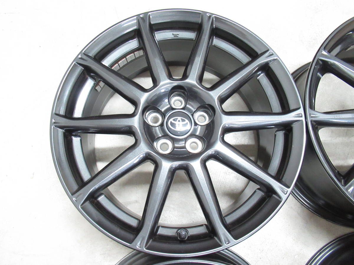 ZN6 後期 86 純正 7J PCD 100 トヨタ スバル ZC6 BRZ-