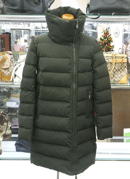 ●美品!! MONCLER/モンクレール ダウンジャケット GERBOISE/ジェルボワーズ サイズ1 カーキ系 レディース_画像1