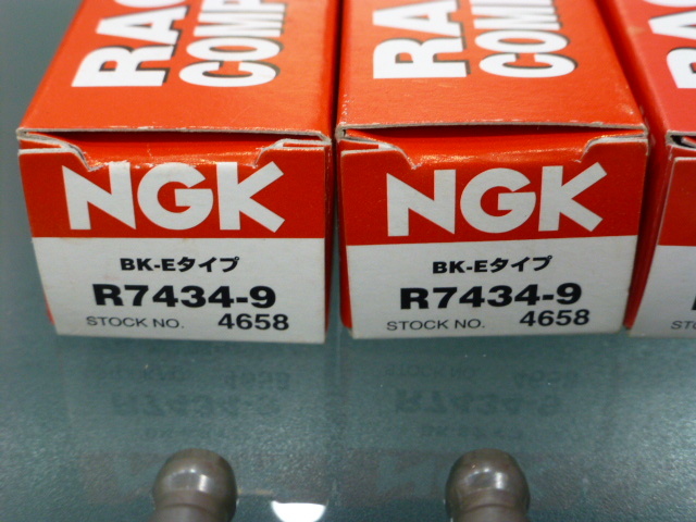 NGK イリジウム レーシング プラグ 9番 R7434-9 4本 1JZ 2JZ SR20 JZX100 JZX110 JZX90 S13 S14 S15 180SX トラスト HKS_画像8