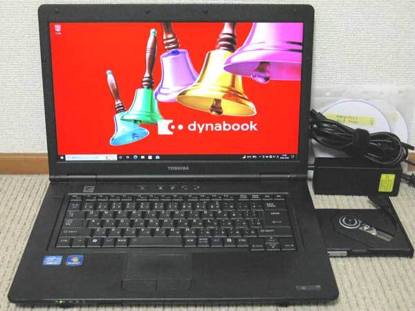 1600x900HD+ Satellite B551/D Core i7-2640M 2.8～3.5GHz/8G/250G/ROM Windows7/10Pro_画像1