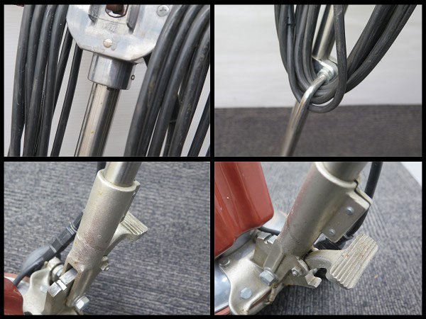 △A) コンドル/CONDOR フロアポリッシャー 12M型 100V 4爪/小型/床面
