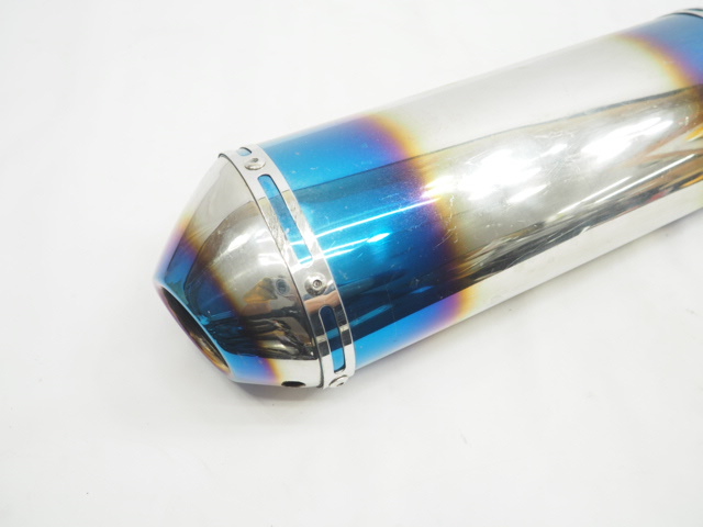 スリップオンマフラー φ54mm ZRX1200ダエグ FZ1 GSX-R1000 サイレンサー muffler_画像2