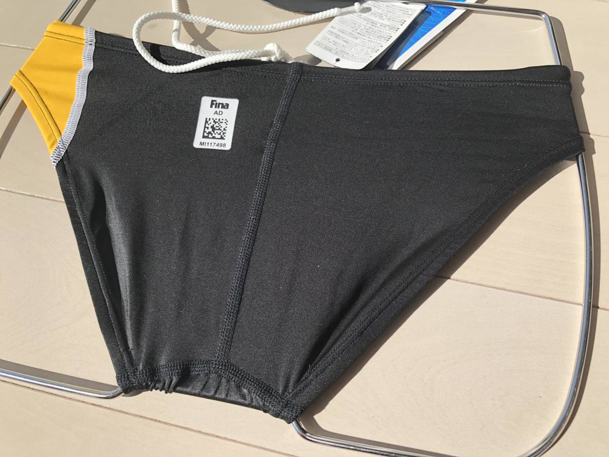 MIZUNO 85RF-10294 PROOF PLUS撥水 ブラック×イエロー×ホワイト M