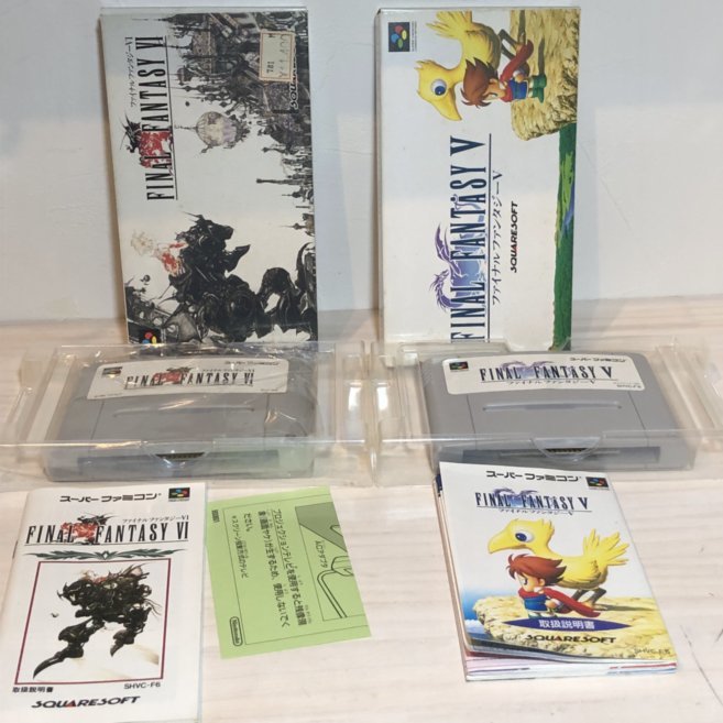 SALE/63%OFF】 スーパーファミコン ファイナルファンタジーⅤ Ⅵ 2本