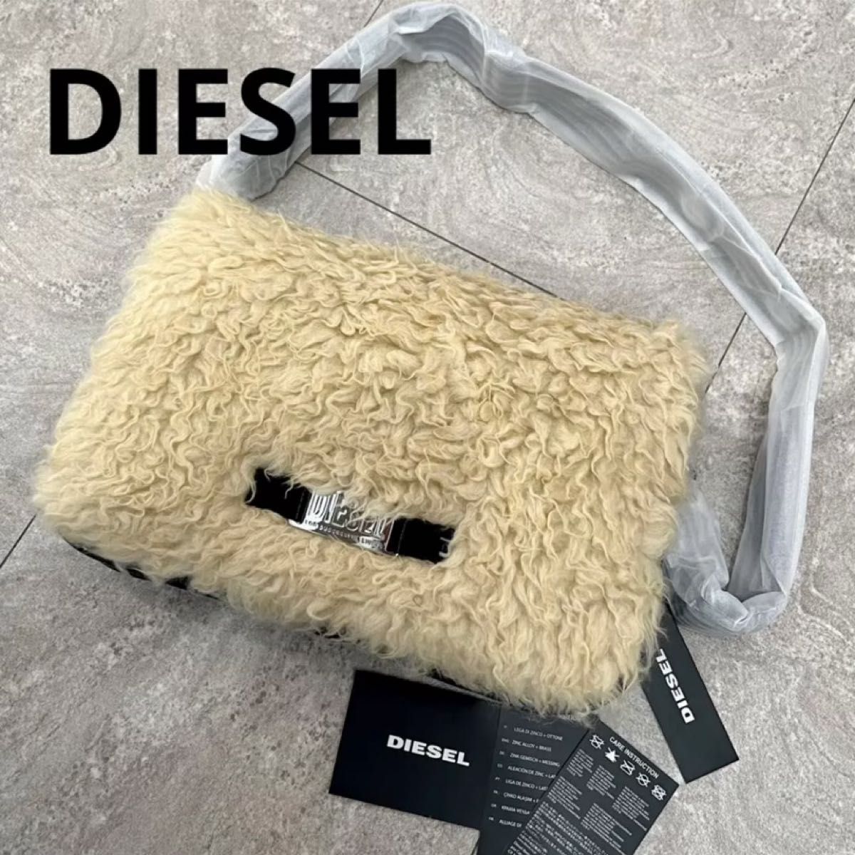 新品未使用 DIESEL ディーゼル もこもこ ショルダー バッグ｜Yahoo